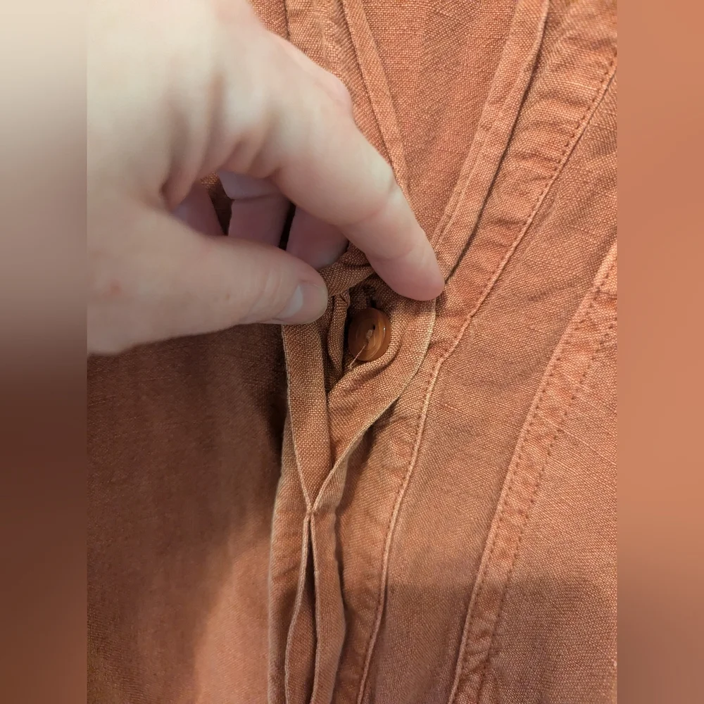 Young Fabulous & Broke YFB Raw Edge Romper Paprika ( M ) - Picture 10 of 14